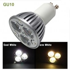 3W AC110V-AC230V GU10 Base LED Spot light Bulb Lamp Cool White/Warm White For Home Lighting Dimmable